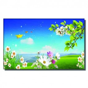 Tranh dán tường Khung Trời Tươi Sáng